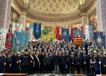 Caserta, la Polizia municipale in festa per San Sebastiano