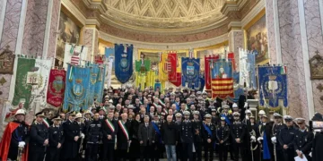 Caserta, la Polizia municipale in festa per San Sebastiano