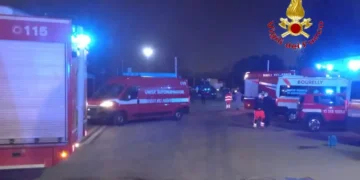 Grave dispersione di ammoniaca, nube tossica sulla zona