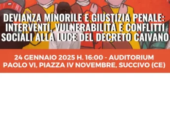A Succivo il convegno “Devianza minorile e giustizia penale”