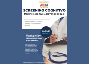 Lotta alla demenza: AORN Caserta in campo con screening gratuito organizzato dall’Unità di Geriatria