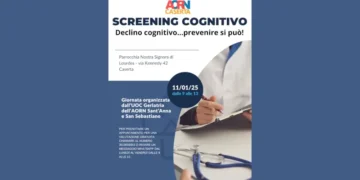 Lotta alla demenza: AORN Caserta in campo con screening gratuito organizzato dall’Unità di Geriatria