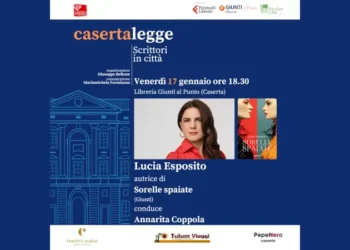 La scrittrice Lucia Esposito e il suo “Sorelle spaiate” per Casertalegge Scrittori in città