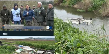 Discariche pericolose al Triglione, le telecamere Rai e Tg3 Campania raccolgono la denuncia del Wwf