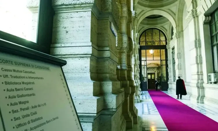 corridoi della Suprema Corte Cassazione