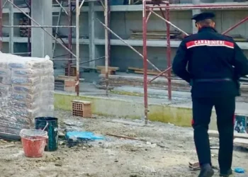 carabinieri cantiere parrocchia san prisco