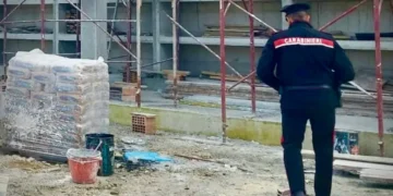 carabinieri cantiere parrocchia san prisco