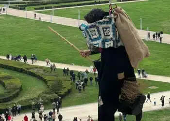 La discesa della Befana dalla Reggia di Caserta