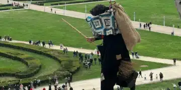 La discesa della Befana dalla Reggia di Caserta