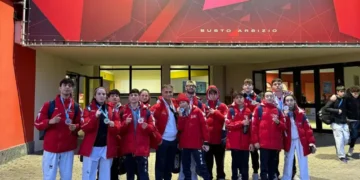 Torneo internazionale Insubria, 8 medaglie per gli atleti della Taekwondo Caserta