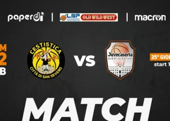 Allianz Pazienza San Severo – Paperdì Juvecaserta: diretta streaming in chiaro su TWITCH FIP