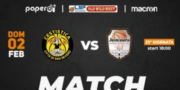Allianz Pazienza San Severo – Paperdì Juvecaserta: diretta streaming in chiaro su TWITCH FIP