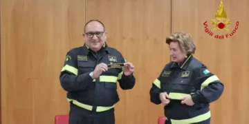 Passaggio di consegne al Comando provinciale Vigili del Fuoco Caserta