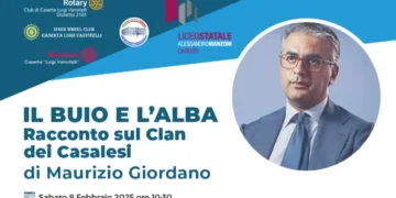 Il Rotary per la legalità: il magistrato Maurizio Giordano presenta “Il Buio e l’alba, racconto sul Clan dei Casalesi”