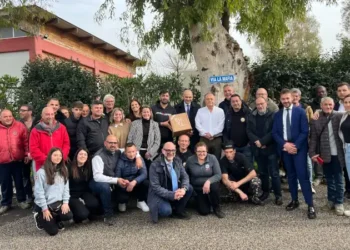 Legalità, la visita di Gratteri nel casertano alla cooperativa Al di là dei Sogni
