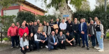 Legalità, la visita di Gratteri nel casertano alla cooperativa Al di là dei Sogni