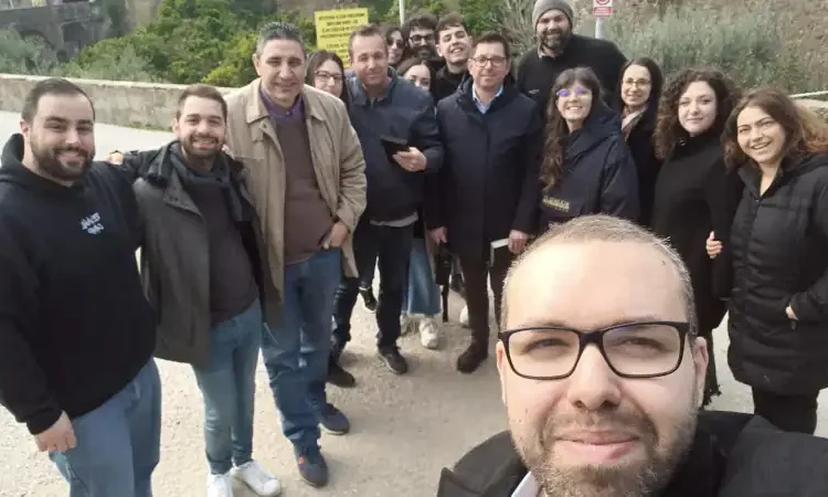 Pastore Domenico Turco, Graziano Bruno e Marco Sapio, insieme ai volontari del Gruppo Missionario Emmanuel ed alcune rappresentanze della Chiesa Adi di Pontedera, Castelfranco di Sotto, Cecina, Piombino, Livorno, Pisa