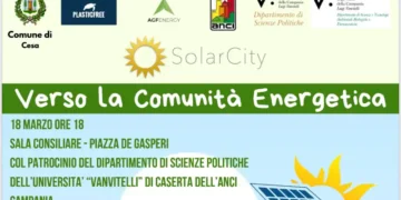 Cesa, “Verso la comunità energetica”: incontro pubblico il 18 marzo
