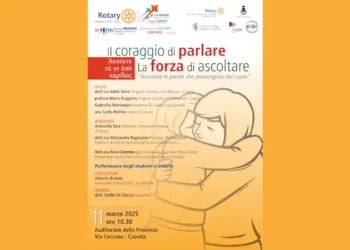 Rotary Caserta Luigi Vanvitelli e violenza di genere: il coraggio di parlare, la forza di ascoltare