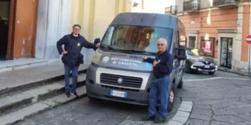 Danno alla UNITALSI, rubato il pulmino dell’associazione