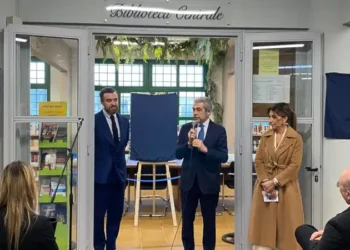 Santa Maria CV: il Questore Grassi all’inaugurazione della biblioteca del carcere
