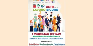 1 maggio 2025 : CGIL- CISL – UIL celebrano la Giornata dei Lavoratori