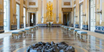 Sala del Trono_Terrae Motus_RICHARD LONG_foto di Barbara Jodice
