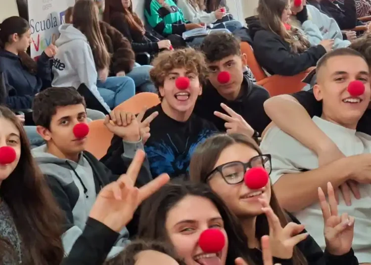 clownterapia liceo Manzoni