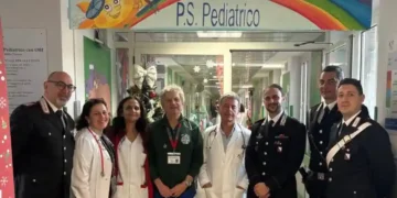 Carabinieri Caserta Natale Pediatria