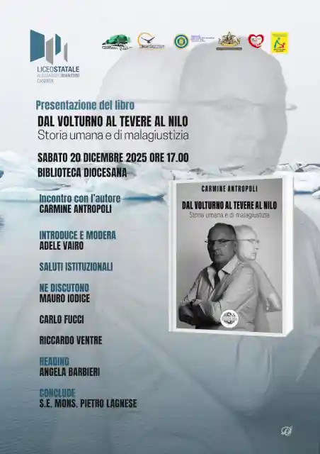 Carmine Antropoli Dal Volturno al Tevere al Nilo Caserta2