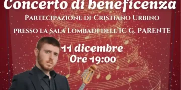Cristiano Urbino concerto beneficenza