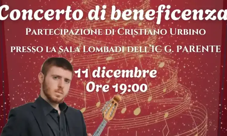 Cristiano Urbino concerto beneficenza