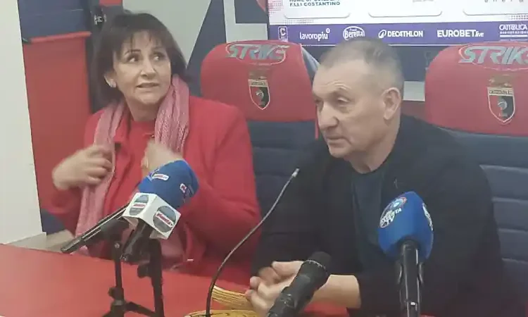 Giuseppe D'Agostino, presidente Casertana