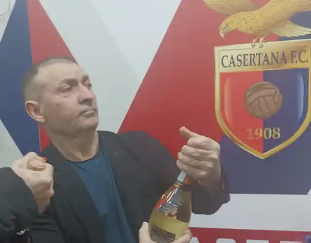 Giuseppe D'Agostino, presidente Casertana