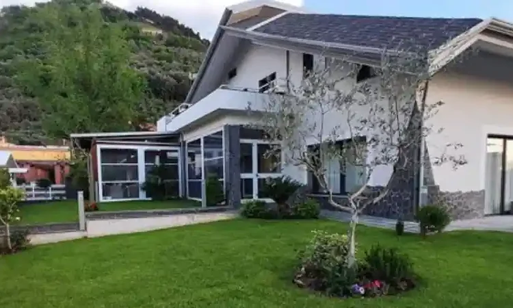 La struttura della Casa di Cura Villa Carmelina