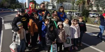 supereroi ospedale caserta