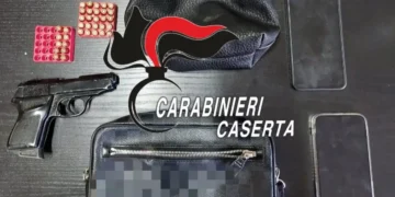 rapina a mano armata Lusciano
