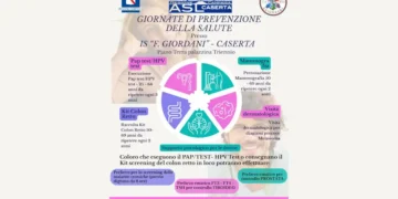 screening gratuiti Giordani Caserta