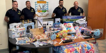 sequestro prodotti contraffatti Caserta