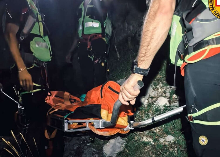 Escursionista casertana salvata