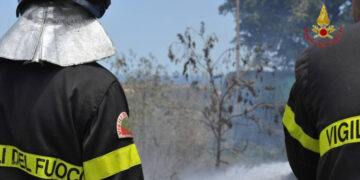 incendio Caserta oggi
